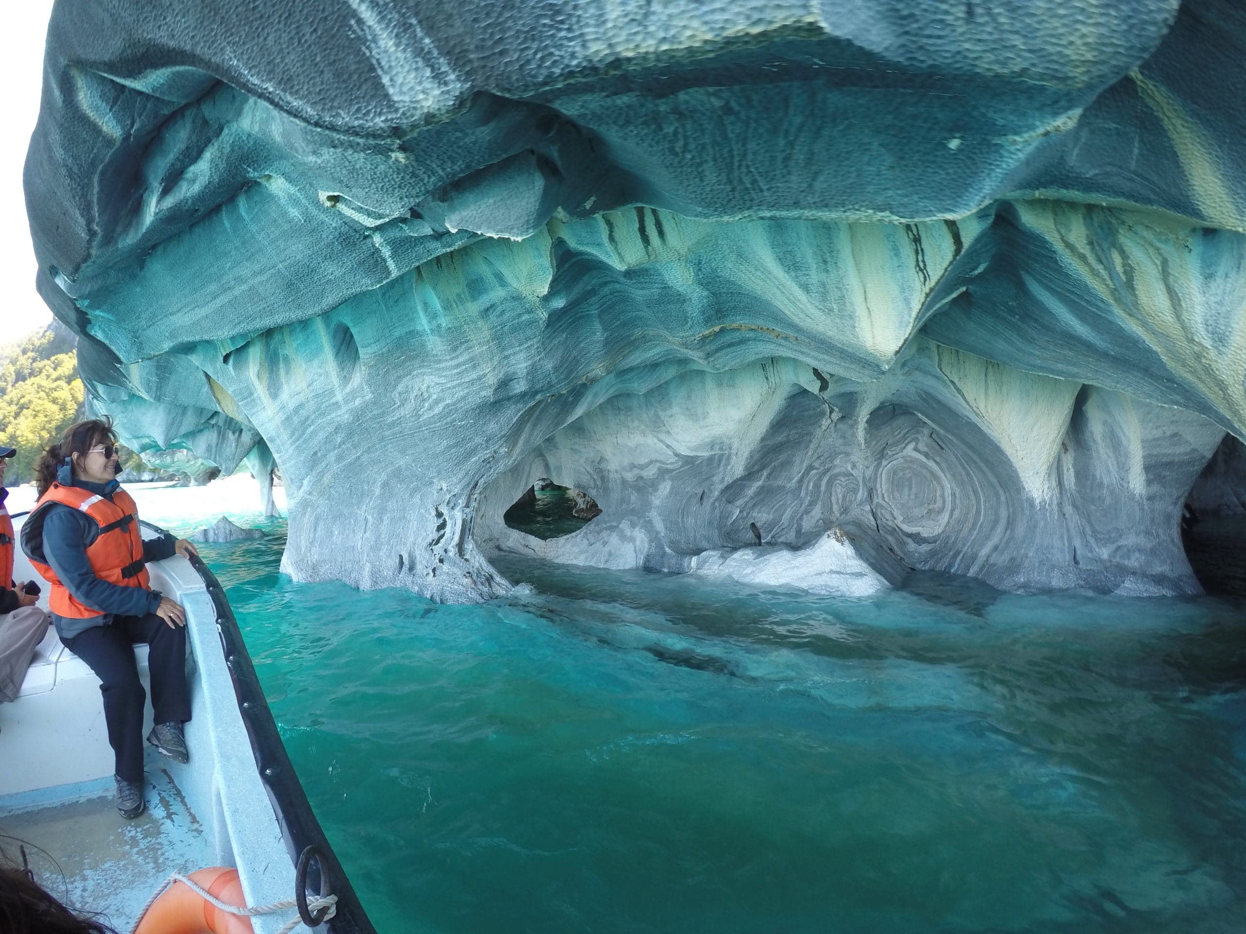 Cuevas de Marmol en Chile