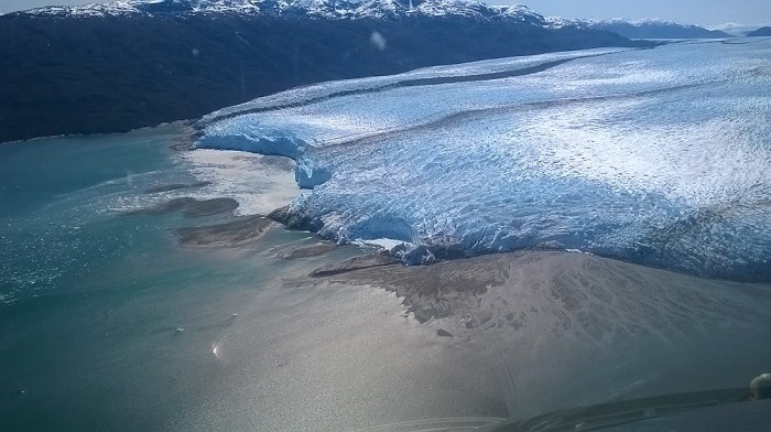 Glaciar Pio XI en Chile