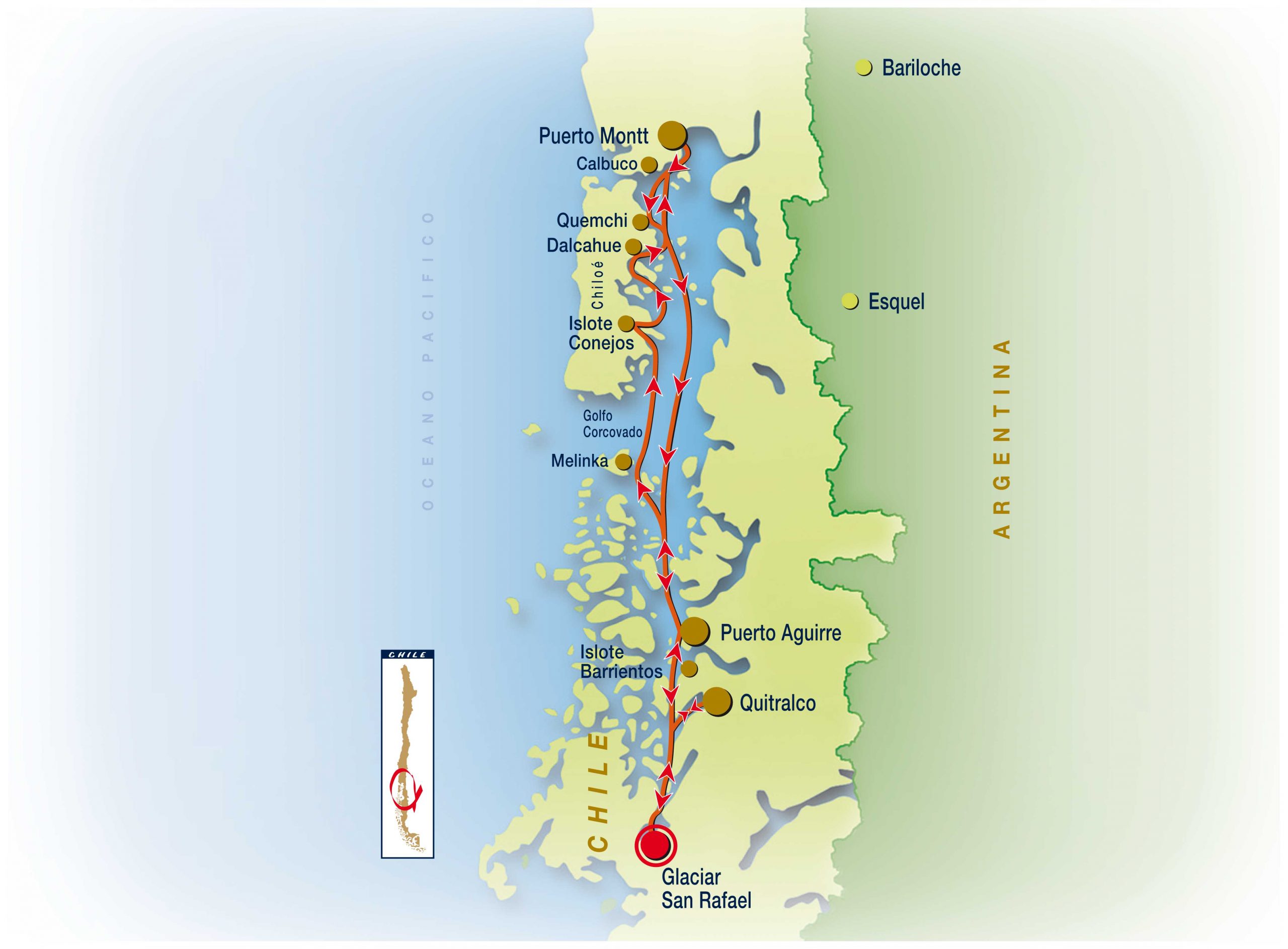 Skorpios II - Laguna San Rafael - Ruta Chonos
