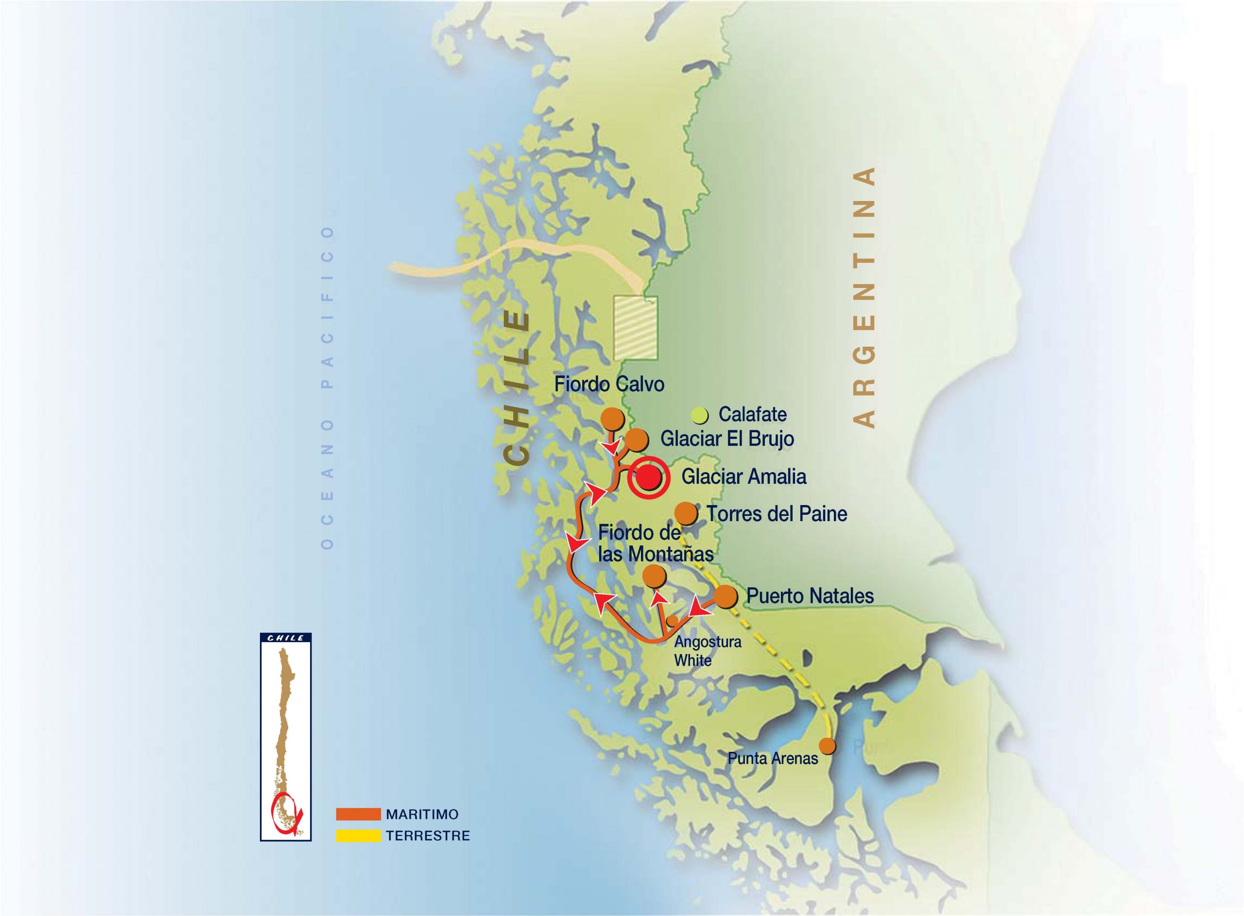 Skorpios III - Ruta KAWESKAR