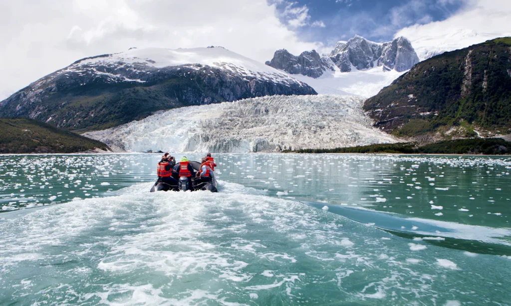 Foto des Kap-Horn-Nationalparks und des Condor-Gletschers