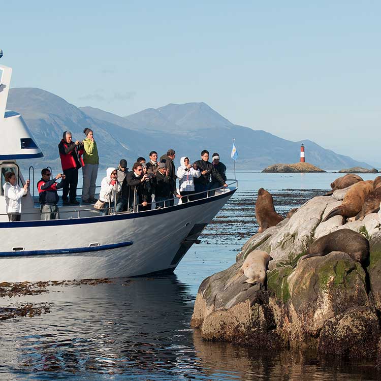 Visita in barca a Ushuaia