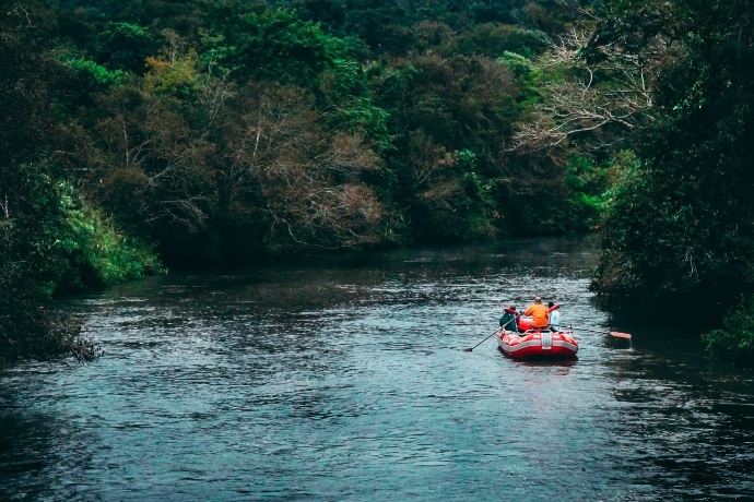 Recreational water activities in Iguazú