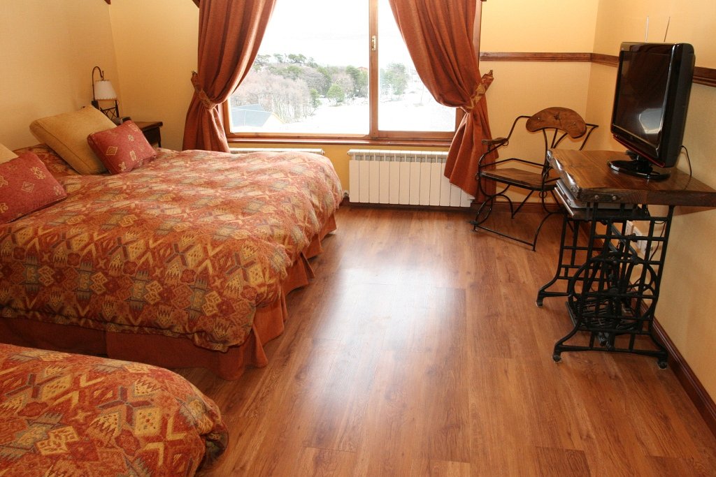 double king bedroom with Los mejores hoteles en Ushuaia en relación calidad-precio