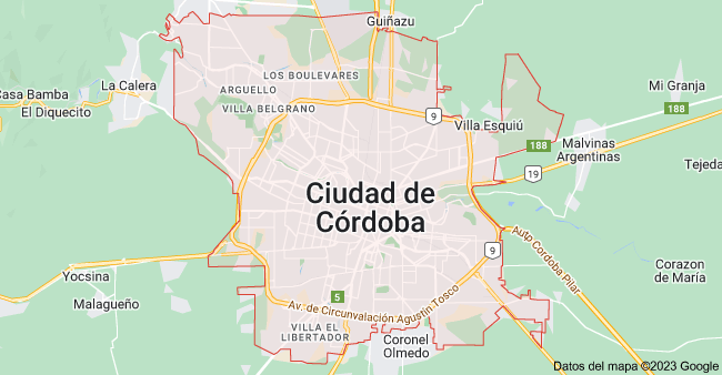 where Cordoba is