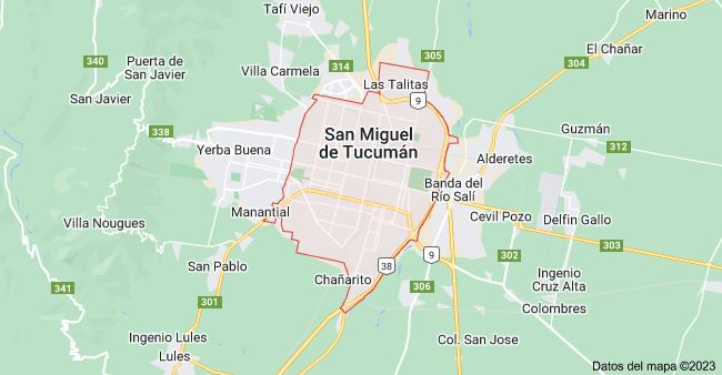 where Tucumán is