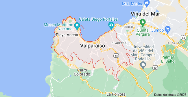 where Valparaíso is