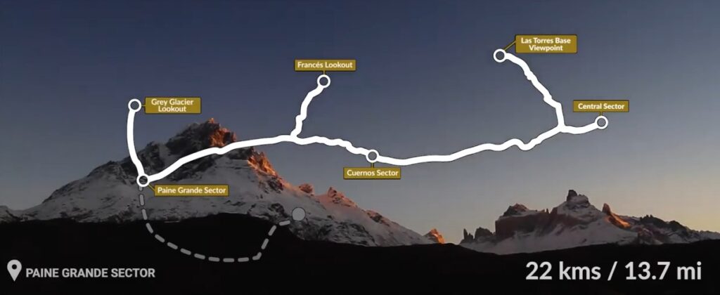 Screenshot 2023 11 24 at 15.40.17 Guía definitiva del circuito W Torres del Paine: Consejos, Rutas, Distancias etc..